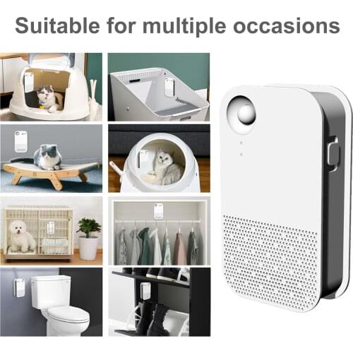 Odor Eliminator for cat litter box shoe cabinet bathroom Kitchen deodorizer odor filter no punching Cat Litter Deodorizer