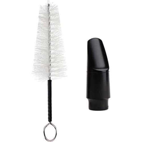 High Quality Saxophone Mouthpiece with Brush Set BB Clarinet Mouthpiece with Brush Woodwind Musical Instrument Accessories