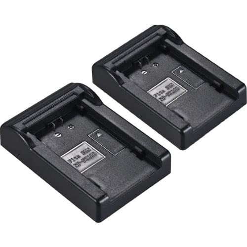 Andoer Battery Charger 2pcs NP-F970 Battery Plate for Sony NP-F550 F750 F950 NP-FM50 FM500H QM71