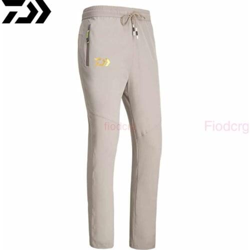 Daiwa Fishing Outdoor Couple Sports Quick-Drying Casual Stretch Pant Womens Breathable Sunscreen Trousers Camping Hiking Pants