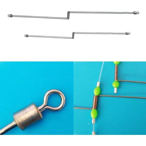 10Pcs Anti-Tangle Booms Feeder Ledger Fishing Tackle Balance Connector Carp Sea
