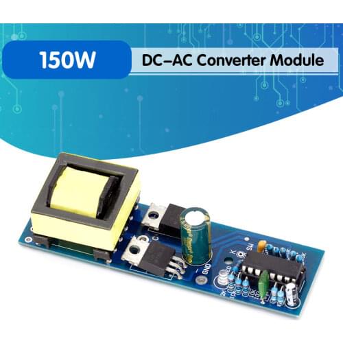 150W Inverter Boost Circuit Board High Voltage Boost Converter Module Transformer DC-AC 12V to 110V 220V DC-AC Power Converter