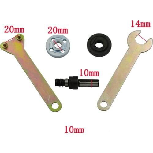 5pcs in 1 Set Accessories for Function Tools Electric Drill Change to Angle Grinder Cutter Free shipping