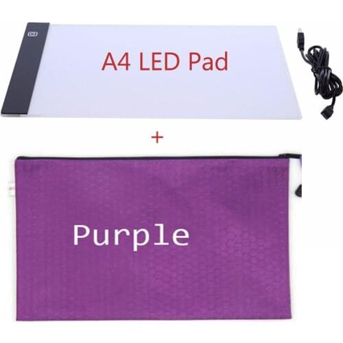 A4 led lightpad bag daimond painting Accessories storage holder Carry Case Holder Handbag Zipper forEmbroidery mosaic tools gift