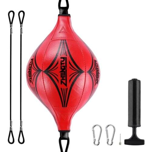 Punching Ball PU Pear Boxing Bag Reflex Speed Balls Muay Thai Punch Boxe MMA Fitness Sports Equipment Training Adults Inflatable