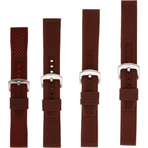 Quick Release Replacement Silicone Sports Band Bracelet Strap For Wristwatch