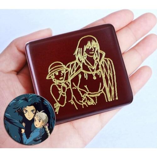 Handmade Wooden Jinseino Merry go round Music Box Birthday Gift For Christmas Valentines day special gifts for lovers,childrens