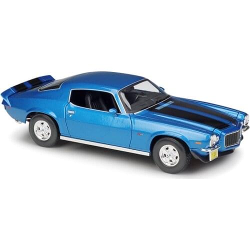 Maisto Diecast 1:18 2010 2016 2017 Chevrolet CAMARO SS 1971 CAMARO Blue Red Racing Cars High Simulation Vehicle Alloy Model Car