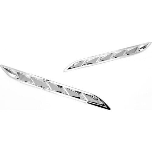 Chrome Side Hood Air Vent Trim for Suzuki Grand Vitara 05-12