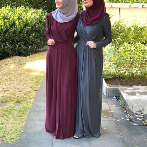 Eid Mubarak Kaftan Dubai Abaya Turkey Muslim Fashion Hijab Dress Islam Clothing Abayas Maxi African Dresses For Women Vestidos