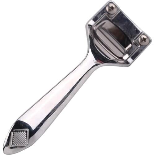 LMDZ Leather Super Craft Edge Skiving Skiver Metal Folds Seams Peeler Thinning Shovel DIY Leather Knife