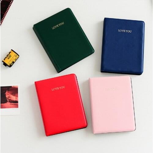Polaroid Photo Album 64 Pockets Mini Instant Picture Case Storage For Fujifilm Fotografia Instax Mini Film 8 Korea Instax Album