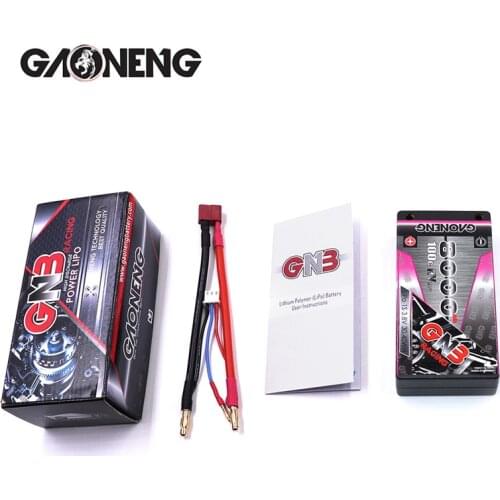 GAONENG GNB 3.8v 8000mAh 90C PLUS LiPo Battery For Remote Control Car Racing Spare Parts With Shell Upgrade LiHV 1S Battery