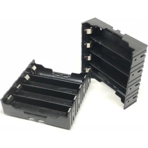 MasterFire 300pcs/lot 18650 Battery Holder Case Cover DIY Lithium Battery Box Battery Holder with Pin for 4 x 18650 Batteries