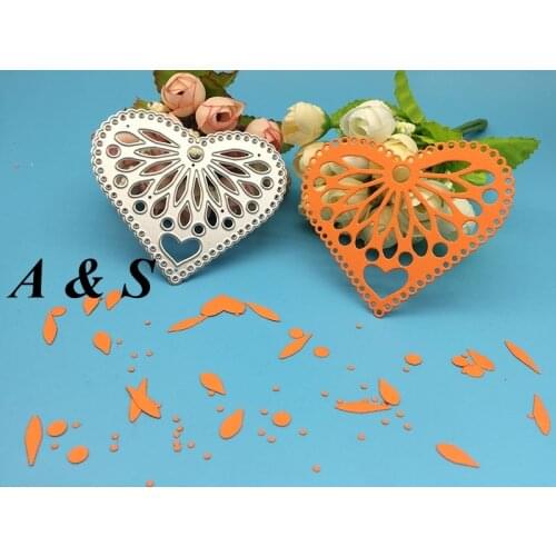 S36 METAL CUTTING DIES Heart gift Scrapbook card album wedding paper craft home decor embossing stencil punch