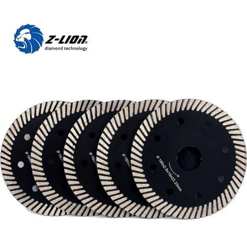 Z-LION Mini Circular Saw Blade 4 Inch 105mm Dry Diamond Cutting Discs Diamond Tools Design for Marble Concrete Mini Saw Blade