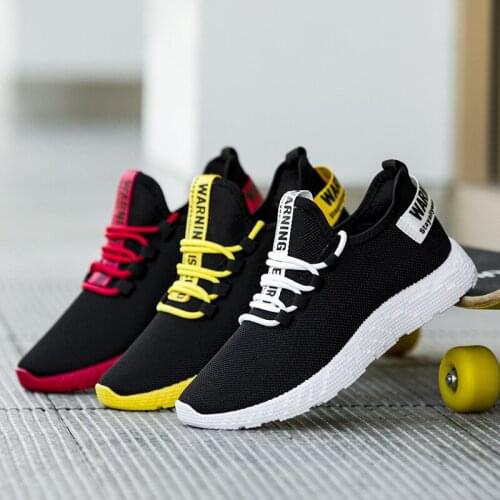 New Mens Sneakers Mesh Fashion Casual Shoes Comfortable Breathable No-slip Lac-up Shoes Lightweight Walking Sneakers