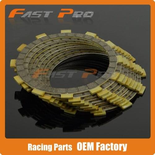 Clutch Plates Disc Set 9pcs for WRF YZF WR250F YZ250F 01-15 Dirt Bike MX Motocross Enduro Supermoto SM
