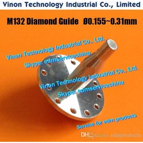 M132 Wire Guide Ø0.205mm X053C834G53 Upper for Mitsubishi SX.SB.SZ.CX.FX.FA machine X056C833G54, DA766A, DA76600, DU31000 edm
