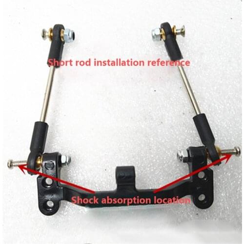 ​RC Car Spare Parts MN Model 1:12 D90 D91 Upgrade Nylon Metal Ball Tie Rod