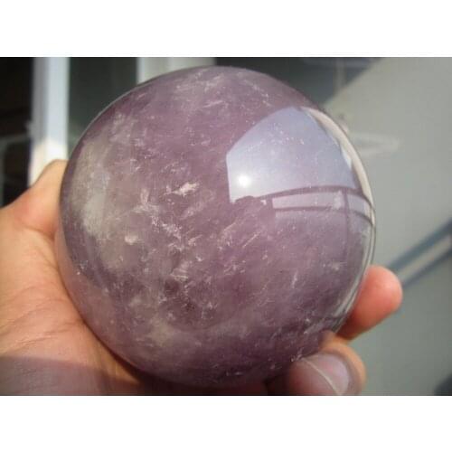 1308g Natural Amethyst Quartz Crystal Sphere Ball