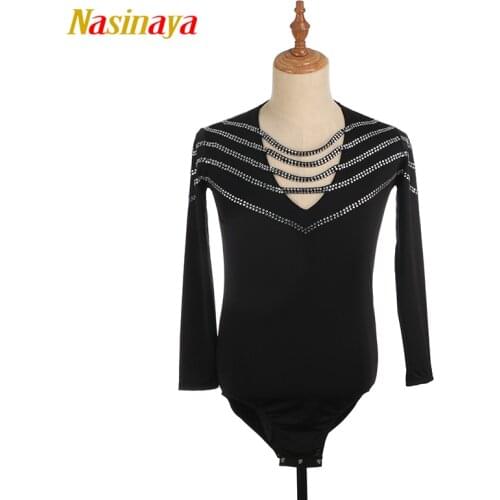 Nasinaya Boys Man Figure Skating Performance Clothing Customized Competition Ice Skating Leotard Kids Patinaje Gymnastics 20