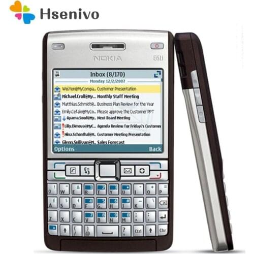Nokia E61i Refurbished-Original Unlocked GSM 3G WIFI Bluetooth Phone Symbian OS 9.1 With Multi-language Free shipping