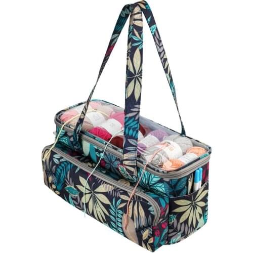 Knitting Storage Bag Knitting Bags For Yarn New Arrival Women Bag Knitting Bag Organizer Crochet Bags For Yarn