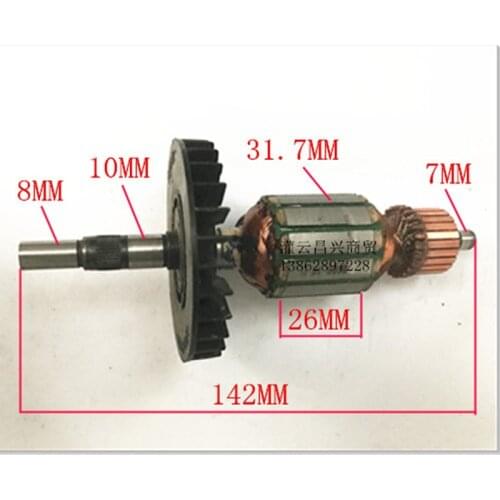 220-240V Rotor Anchor Armature for MAKITA BO3700