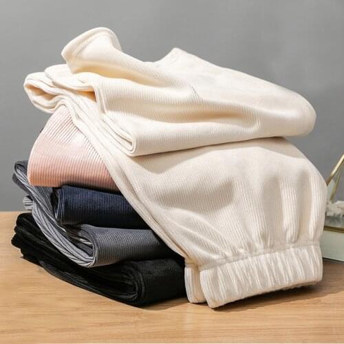 Women Casual Loose Corduroy Pants Autumn Large Elastic High Waist Trouser Wide Leg Pant 2021 Womens Thicken Pant Big Size