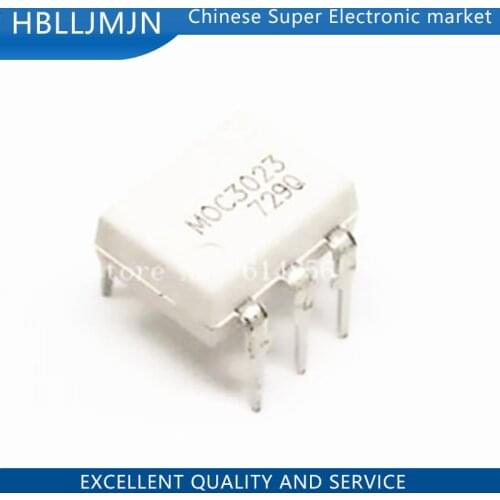 10PCS MOC3023 DIP6 DIP-6 DIP
