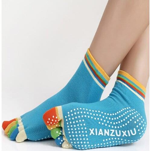 5 Toe Cut-resistant Socks Comfortable Non-slip Yoga Socks Hiking Running Climbing Socks Barefoot Outdoor Sportswear Accessories