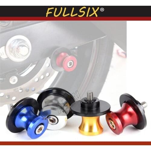 Motorcycle accessories M10 Swingarm Spool sliders stand screws For Kawasaki Versys650 2007-2014 Versys1000 2012-2015