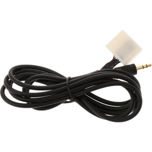 3.5mm AUX In Adapter Audio Cable for Toyota RAV4 Camry Corolla Prius 1850 mm Length