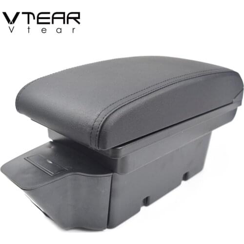 Vtear Car Armrest ABS Stroage Box USB Interface Arm Rest Car-Styling Interior Accessories decoration For Toyota 86 Subaru BRZ