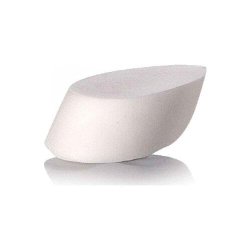 Cylindrical wet makeup sponge