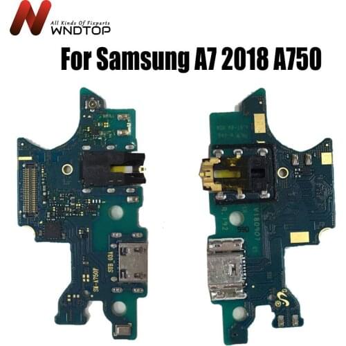 For Samsung Galaxy A7 2018 Charging Port Flex Cable Replacement Parts USB Dock Charger Flex Cable For Samsung a750 Charging Port