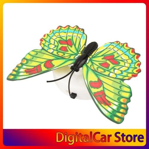 Colorful LED Nigh Lights Butterfly Shape Wall Paste Home Decor For Kids Room Durable Energy-Saving Decorative Lampdiscount
