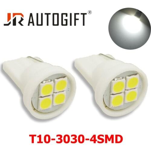 50xW5W T10 194 168 4smd 3030 LED 12V 24V Car indicator Light LED Bulb Auto Wedge Clearance Lamp License plate Lights Car Styling