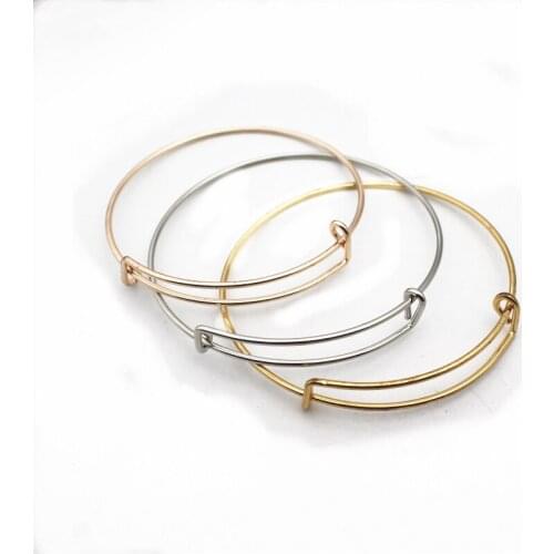 Mix 3pcs/lot Adjustable Chain alloy bracelet snap fit 18mm DIY snap button pendant accessories Women Jewelry