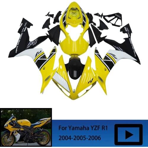For Yamaha YZF R1 2004-2005-2006 Motorcycle full-body fairing, YZFR1 r1 04-05-06 whole car shell guard
