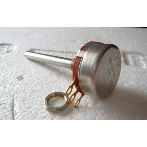 Original new 100% KU2231S80 22K gold-plated 3pin wire winding potentiometer shaft length 64MMX6.3 (SWITCH)