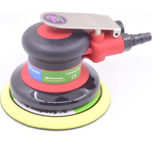 Pneumatic Air Sander Tools Random Palm Orbital Daul Action Polisher 5 Inch Circle Round Pad 125mm 41301