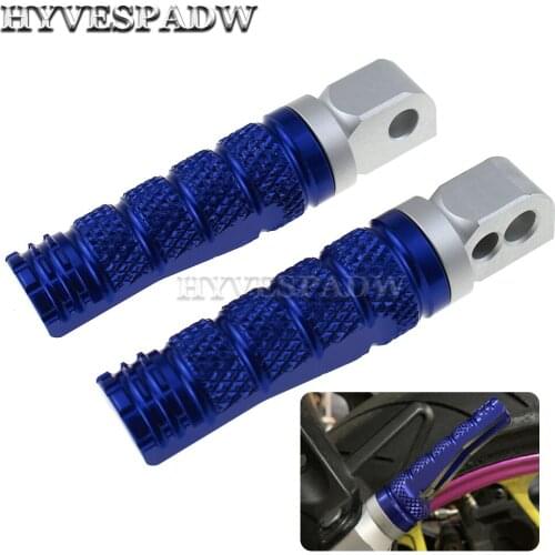 Fit For SUZUKI SFV650 gladius GSZ1300 HAYABUSA B-KING Motorcycle CNC Modification Passenger Footrests Rear Foot Pegs pedal