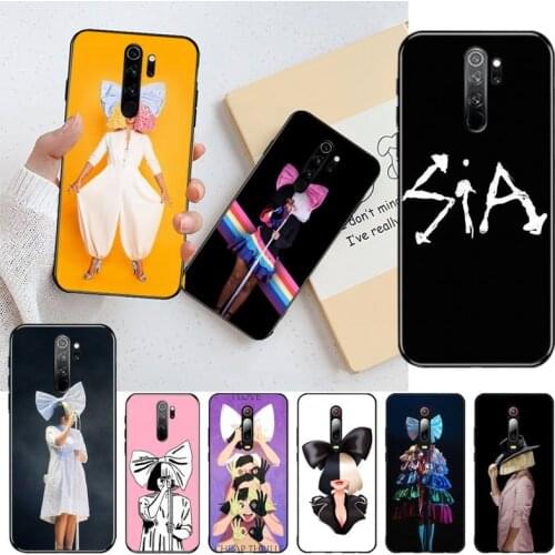 Sia Kate Isobelle Furler Phone Case for Redmi 9A 8A 7 6 6A Note 9 8 8T Pro Max Redmi 9 K20 K30 Pro