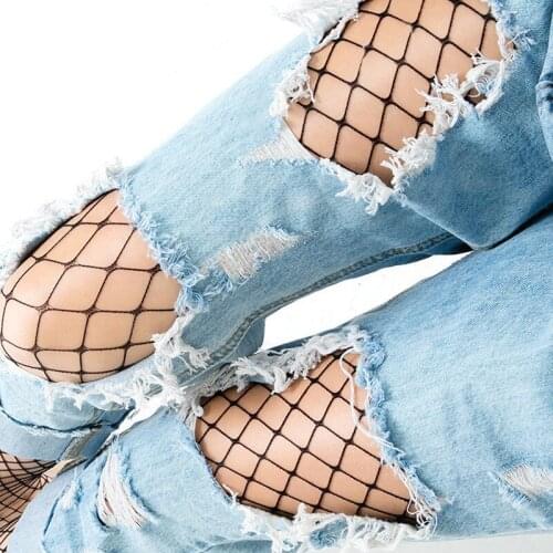 Women Sexy Transparent Slim Fishnet Pantyhose Stockings Fish Net Pantyhose Mesh Stockings Lingerie Skin Thigh High Stocking