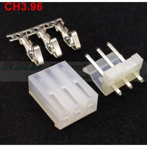 20set/lot 2139 CH3.96 CH3.96-3 connector 3.96 mm 3pin 20pcs Male header+ 20pcs Female housing + 60pcs terminal, free shipping
