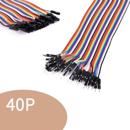 40pin 2.54 Dupont Line 20CM/30CM Male to Male+Female to Male + Female to Female Jumper Wire Dupont Cable for arduino DIY KIT