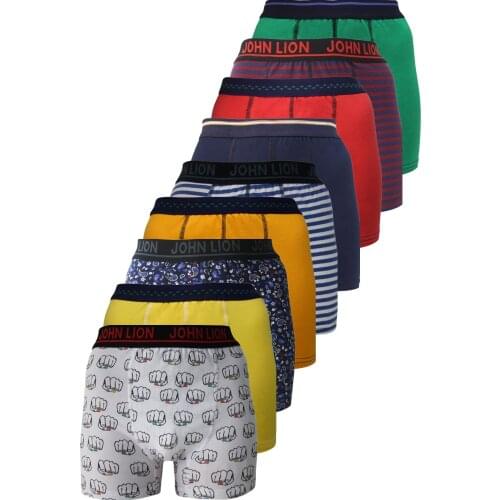 Mens 9 Pack Patterned Plain Mixed Lycra Shorts Cotton Boxer