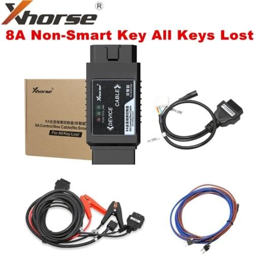 In Stock!!! Xhorse VVDI for Toyota 8A Non-Smart Key All Keys Lost Adapter via OBD No Disassembly